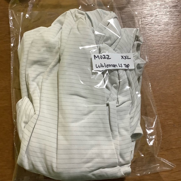 Lululemon Drysense Long Sleeve Sz XXL Heathered Vapor - Picture 10 of 10